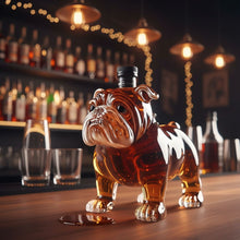 Lade das Bild in den Galerie-Viewer, Handgefertigte Flasche aus Glas in Hundeform – Hundeliebhaber lieben sie