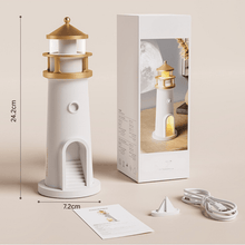 Lade das Bild in den Galerie-Viewer, Magische Leuchtturm‑Lampe mit Mondlicht-Projektion