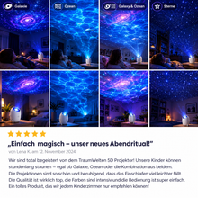 Lade das Bild in den Galerie-Viewer, TraumWelten 5D – Galaxie- & Ozeanprojektor