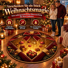 Lade das Bild in den Galerie-Viewer, WeihnachtsWunder 3D – magischer Weihnachts-Illusionsteppich