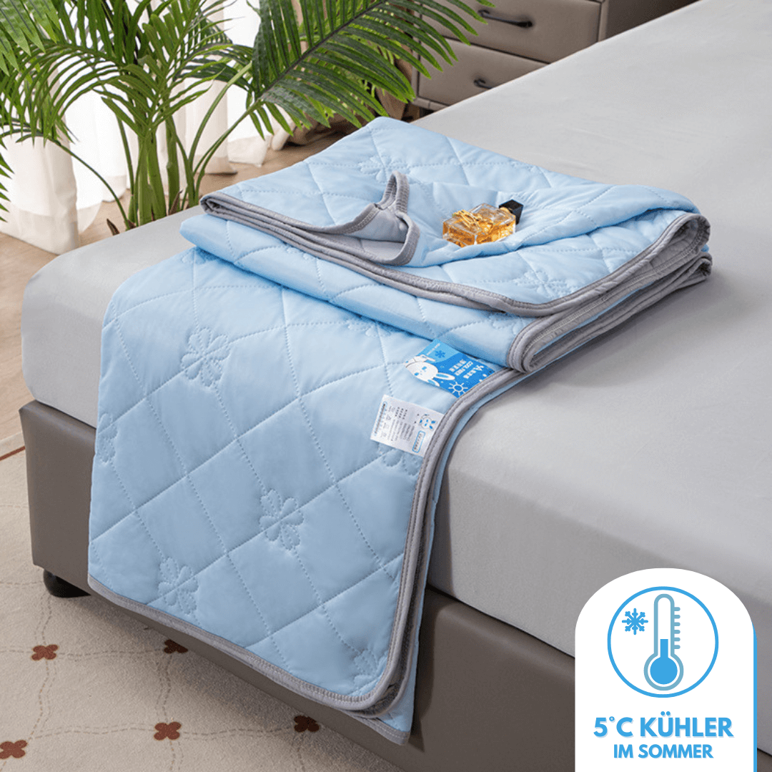 KühlTraum Einschlafen, ohne zu schwitzen – auch wenn das Schlafzimmer nicht abkühlt. Größe 150x200 cm