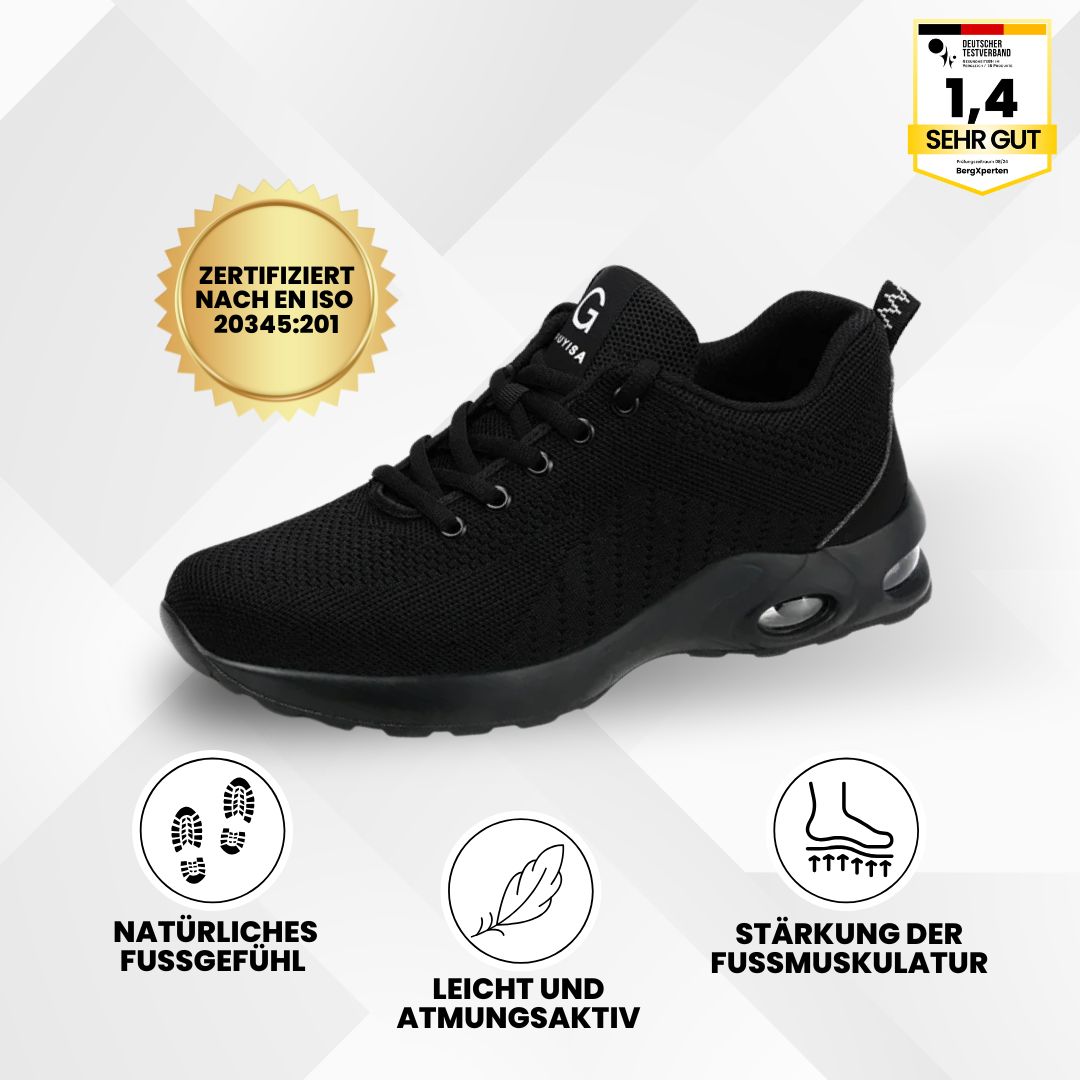 Orthostahl - scarpa antinfortunistica ergonomica e antidolore - Certificata secondo EN ISO 20345