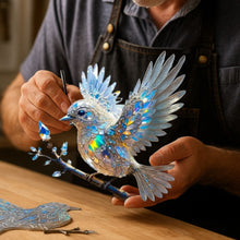Lade das Bild in den Galerie-Viewer, Bluebird Spirit  - handgefertigter Glanzmoment fürs Zuhause
