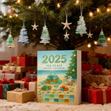 Magico Calendario dell'Avvento di vetro di mare