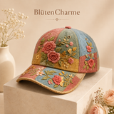 BlütenCharme – Elegante 3D-Blumen-Kappe