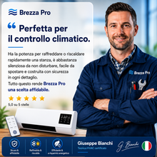 Lade das Bild in den Galerie-Viewer, Brezza Pro – Condizionatore Portatile &amp; Riscaldatore senza Installazione | 2-in-1 | Fino a 51 m²