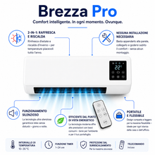 Lade das Bild in den Galerie-Viewer, Brezza Pro – Condizionatore Portatile &amp; Riscaldatore senza Installazione | 2-in-1 | Fino a 51 m²