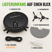 Carica l'immagine nel visualizzatore di Gallery, SaugPilot Pro – der kompakte Bodenhelfer für jeden Tag
