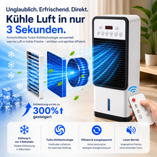 Carica l'immagine nel visualizzatore di Gallery, FreiKlima Max - Mobiler Allround-Klimatiseur – Kühlt im Sommer, Heizt im Winter | Ohne Installation

