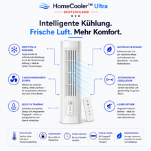 Lade das Bild in den Galerie-Viewer, HomeCooler™ Ultra - Mobile Klimaanlage – Keine Installation nötig | Kühlt sofort mit einem Druck
