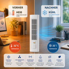 Lade das Bild in den Galerie-Viewer, HomeCooler™ Ultra - Mobile Klimaanlage – Keine Installation nötig | Kühlt sofort mit einem Druck
