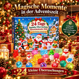 24-Tage Squishy-Überraschung Adventskalender 2026 - Nachhaltiger Spielspaß