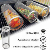 Cesto da griglia in acciaio inox per una grigliata perfetta