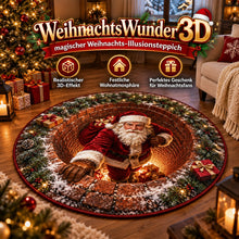 Lade das Bild in den Galerie-Viewer, WeihnachtsWunder 3D – magischer Weihnachts-Illusionsteppich
