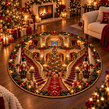 Lade das Bild in den Galerie-Viewer, WeihnachtsWunder 3D – magischer Weihnachts-Illusionsteppich
