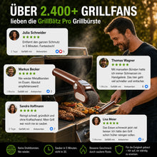 Lade das Bild in den Galerie-Viewer, GrillBlitz Pro Grillbürste
