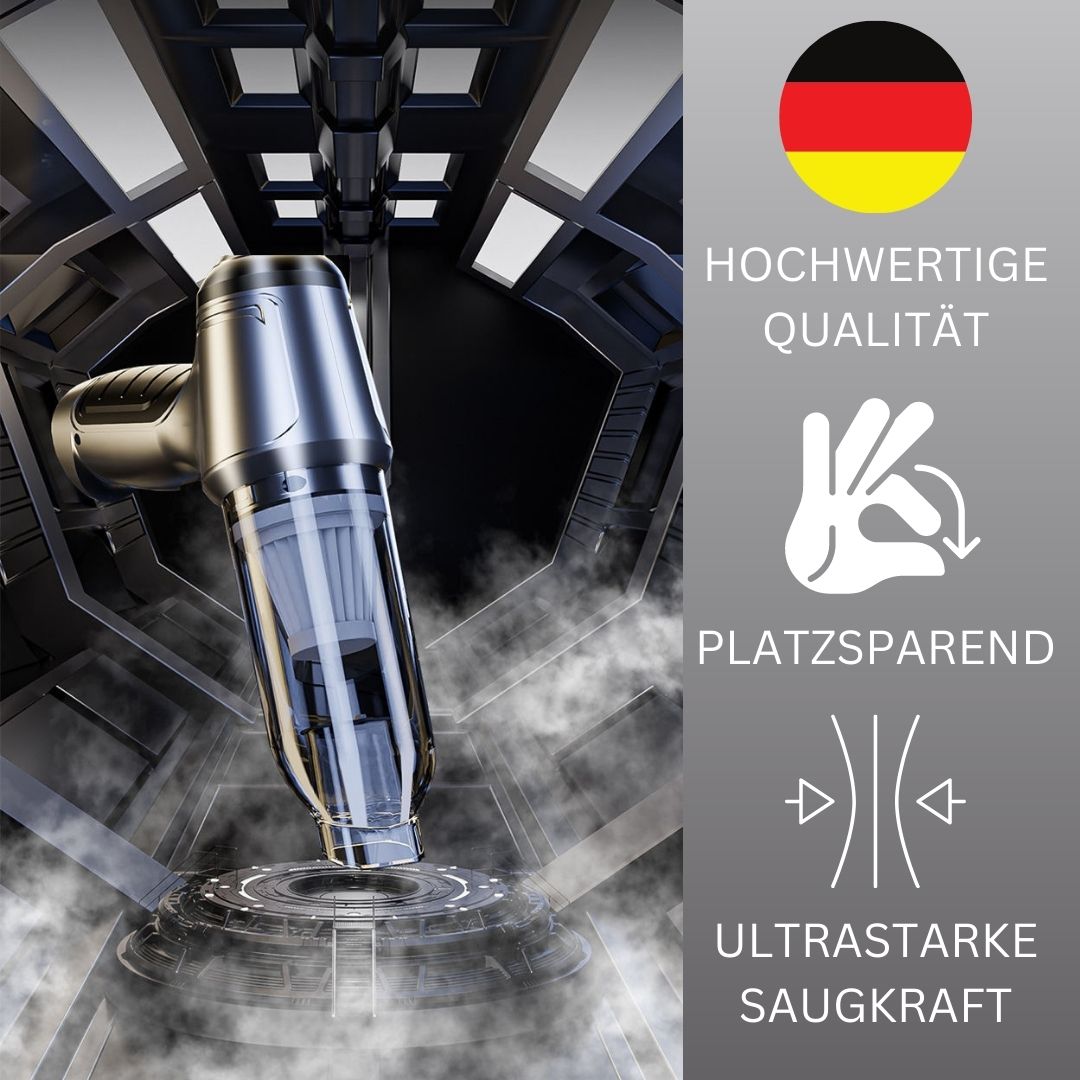 TurboClean Hochleistungs-Handstaubsauger inkl. Gratis Filterset