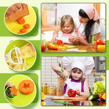 Lade das Bild in den Galerie-Viewer, Kindersicheres Bio-Küchenset nach Montessori inkl. 2x GRATIS Kinder-Schneidebrett
